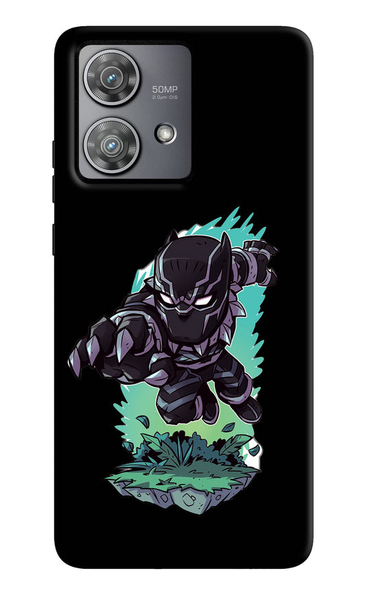 Black Panther Moto Edge 40 Neo Back Cover