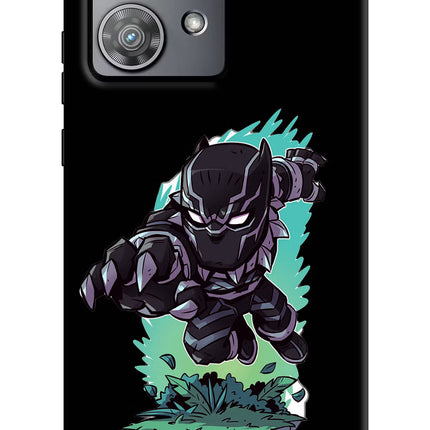 Black Panther Moto Edge 40 Neo Hard Case Back Cover by Casekaro