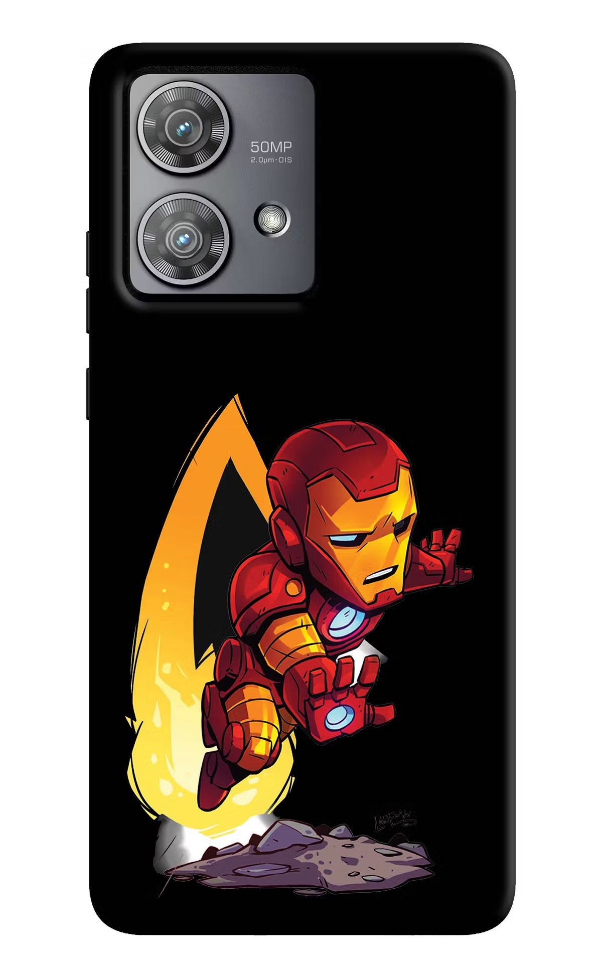 IronMan Moto Edge 40 Neo Hard Case Back Cover by Casekaro