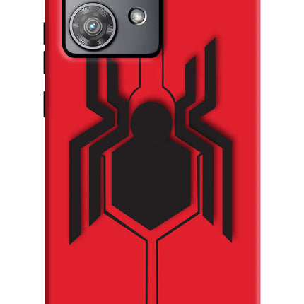 Spider Moto Edge 40 Neo Hard Case Back Cover by Casekaro