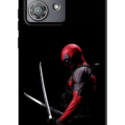 Deadpool Moto Edge 40 Neo Hard Case Back Cover by Casekaro
