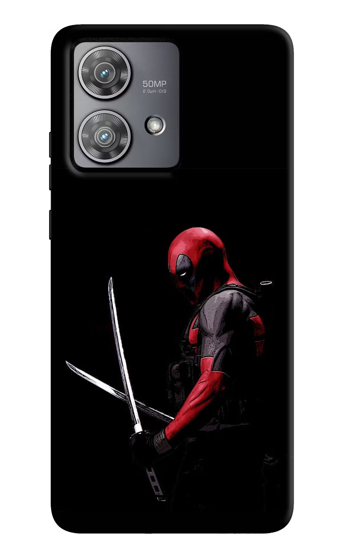 Deadpool Moto Edge 40 Neo Hard Case Back Cover by Casekaro