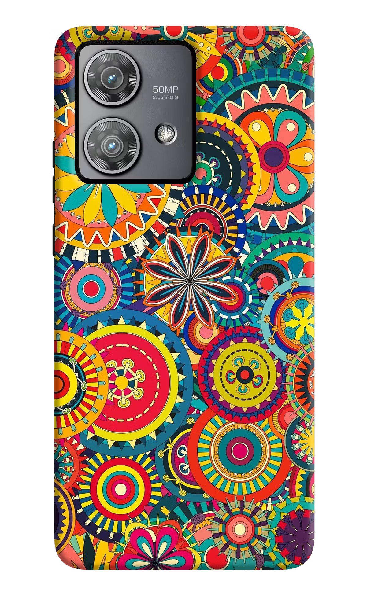 Gol Gol Art Moto Edge 40 Neo Hard Case Back Cover by Casekaro