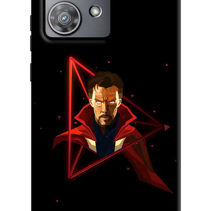 Doctor Ordinary Moto Edge 40 Neo Hard Case Back Cover by Casekaro