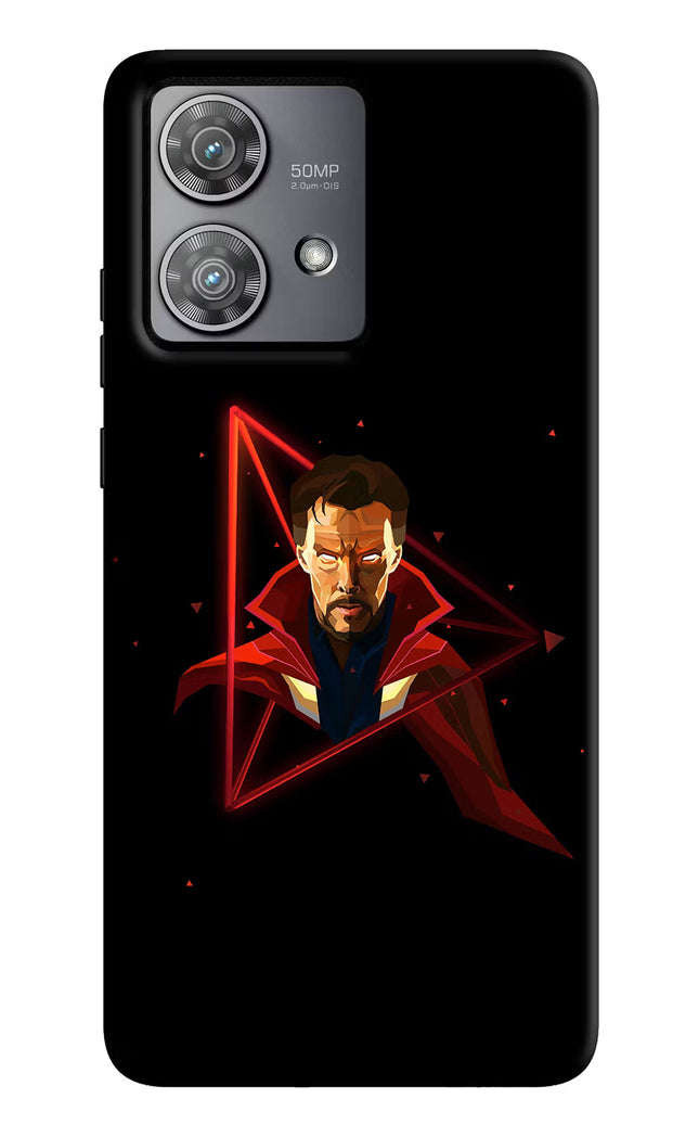 Doctor Ordinary Moto Edge 40 Neo Hard Case Back Cover by Casekaro