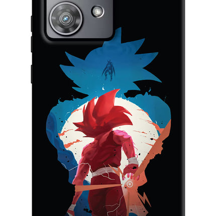 Goku Moto Edge 40 Neo Hard Case Back Cover by Casekaro