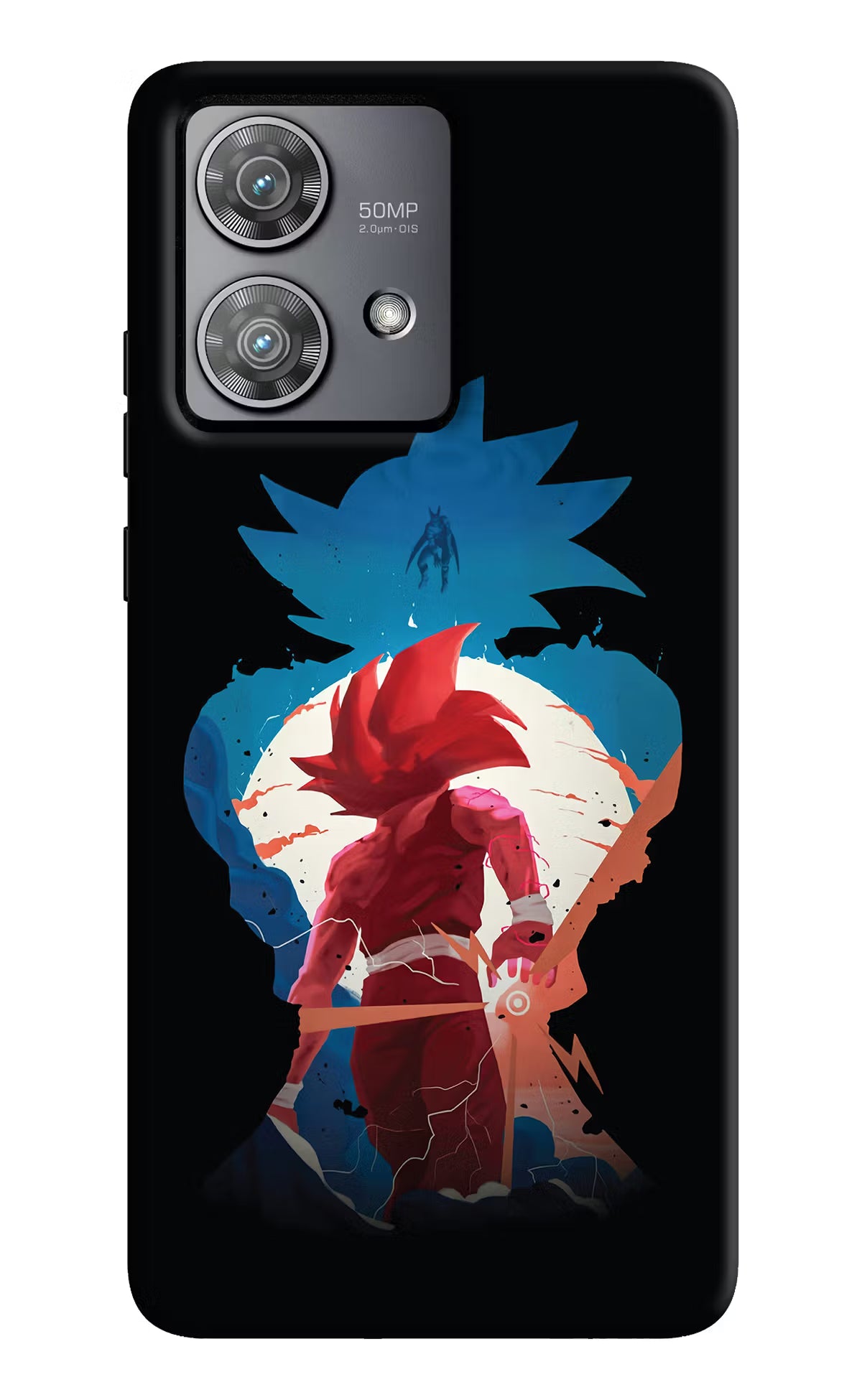 Goku Moto Edge 40 Neo Hard Case Back Cover by Casekaro