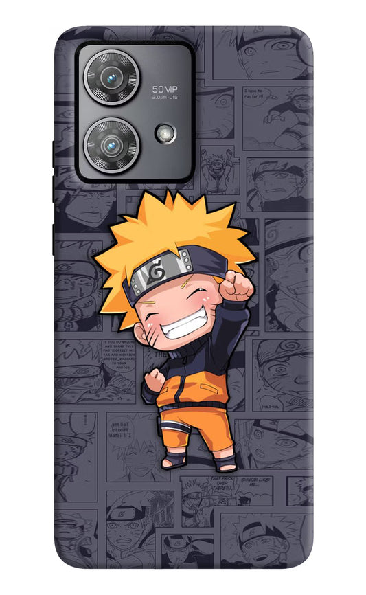 Chota Naruto Moto Edge 40 Neo Hard Case Back Cover by Casekaro