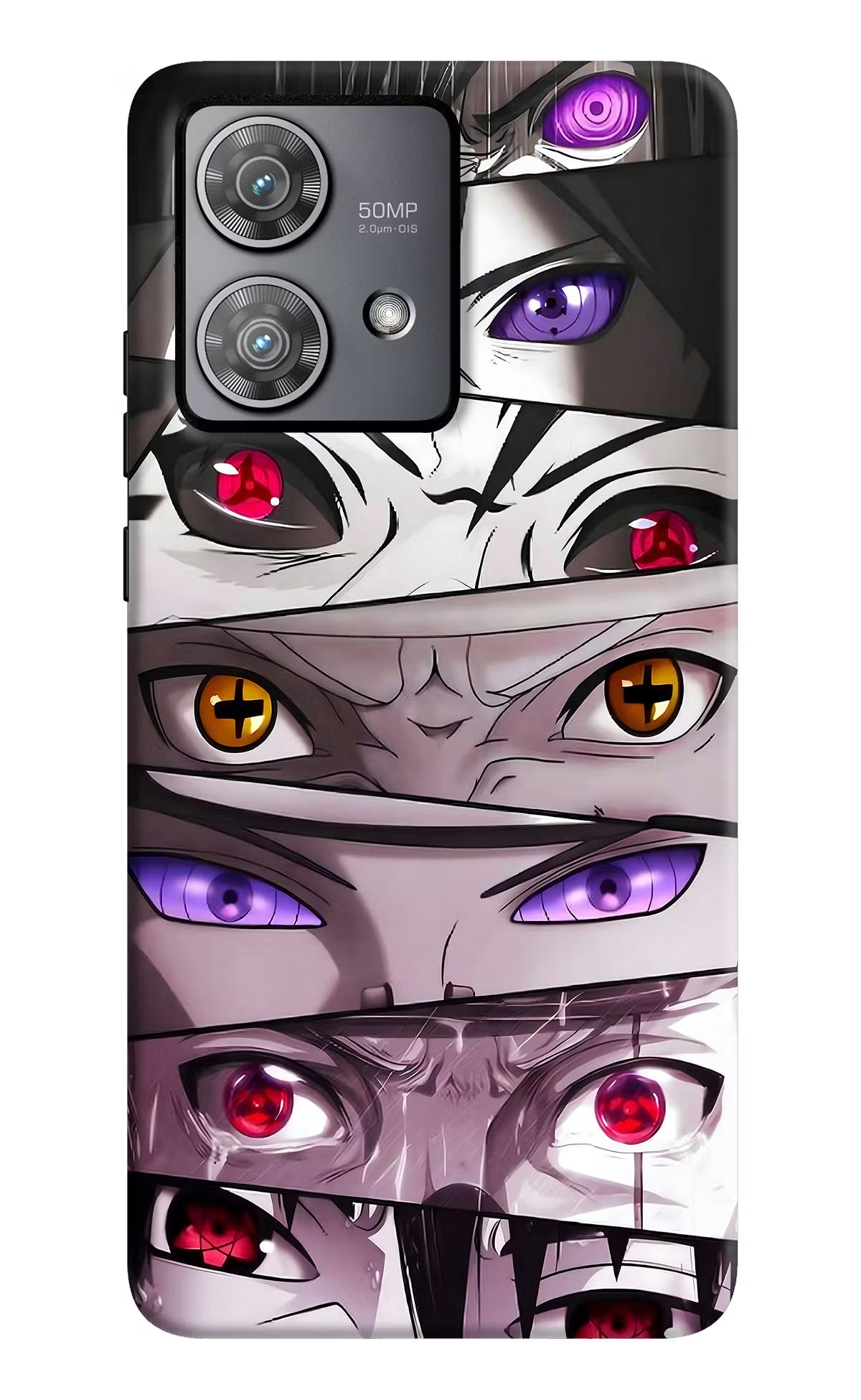 Naruto Anime Moto Edge 40 Neo Hard Case Back Cover by Casekaro