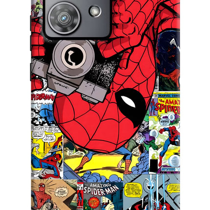 Spider Man Moto Edge 40 Neo Hard Case Back Cover by Casekaro