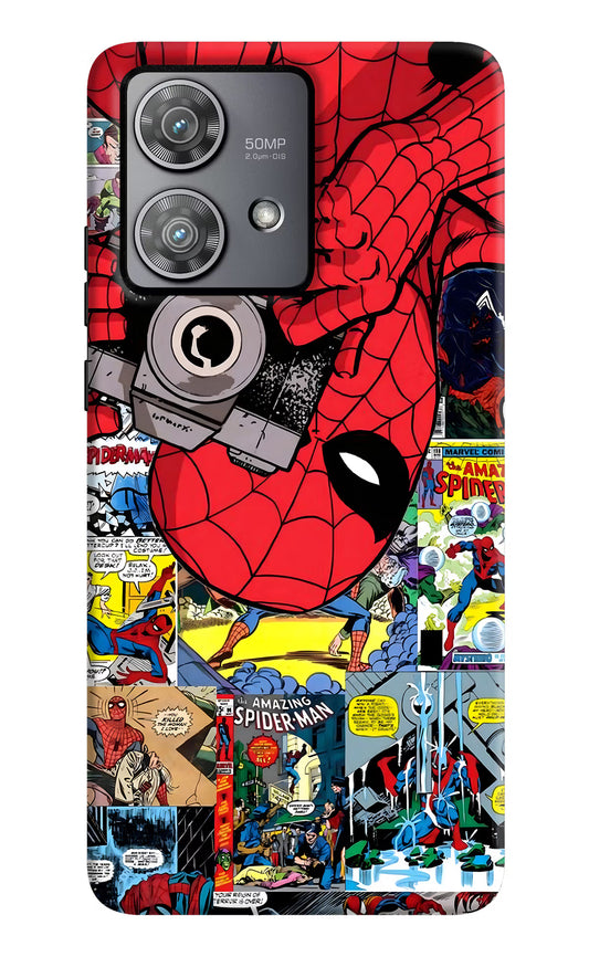 Spider Man Moto Edge 40 Neo Hard Case Back Cover by Casekaro