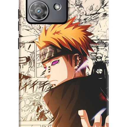Pain Anime Moto Edge 40 Neo Hard Case Back Cover by Casekaro
