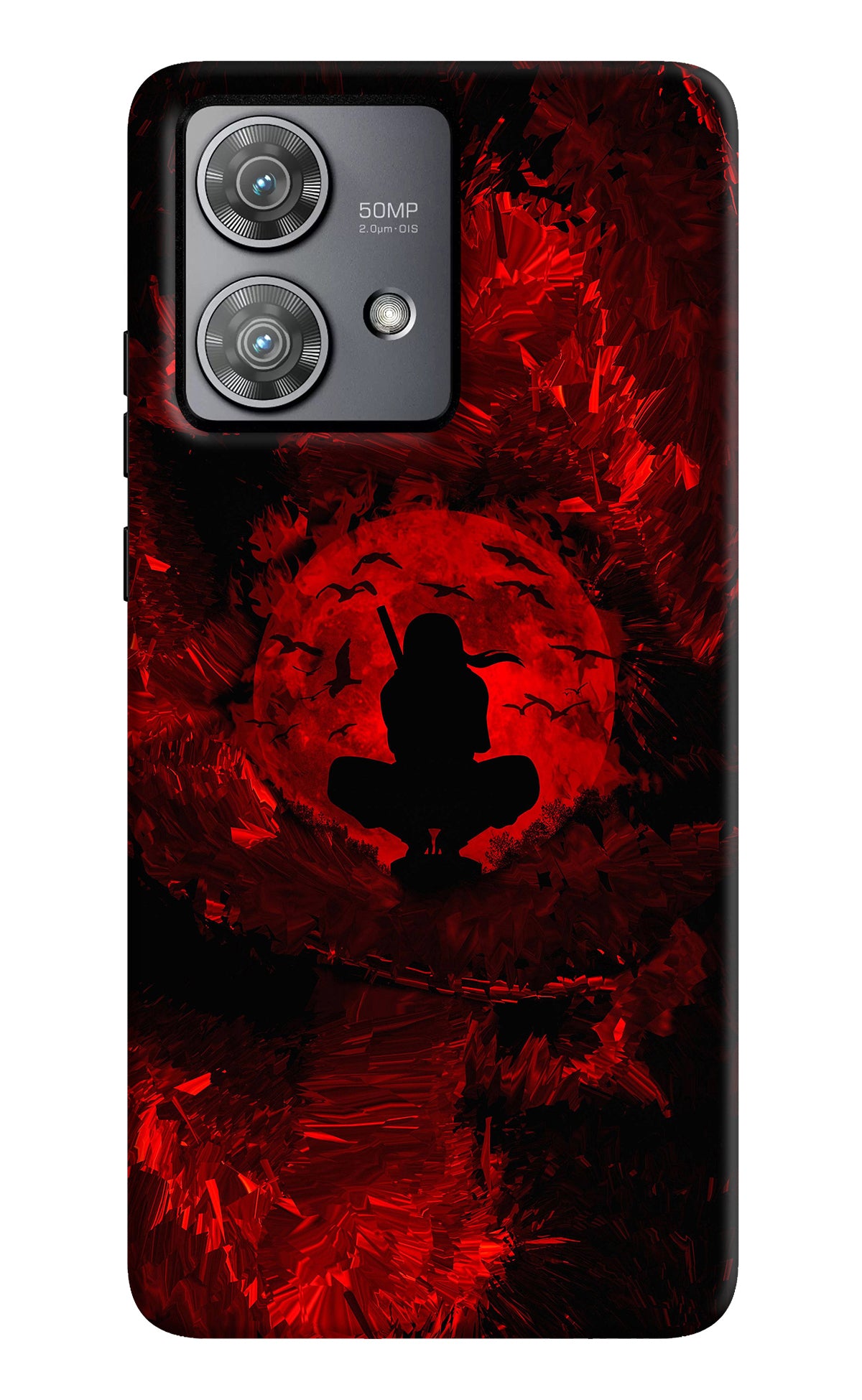 Itachi Uchiha Moto Edge 40 Neo Back Cover