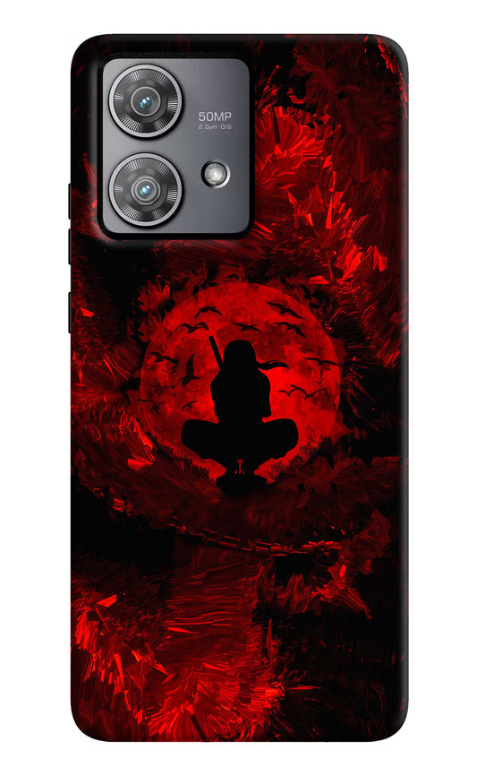 Itachi Uchiha Moto Edge 40 Neo Hard Case Back Cover by Casekaro