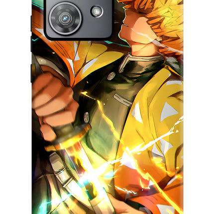 Demon Slayer Moto Edge 40 Neo Hard Case Back Cover by Casekaro