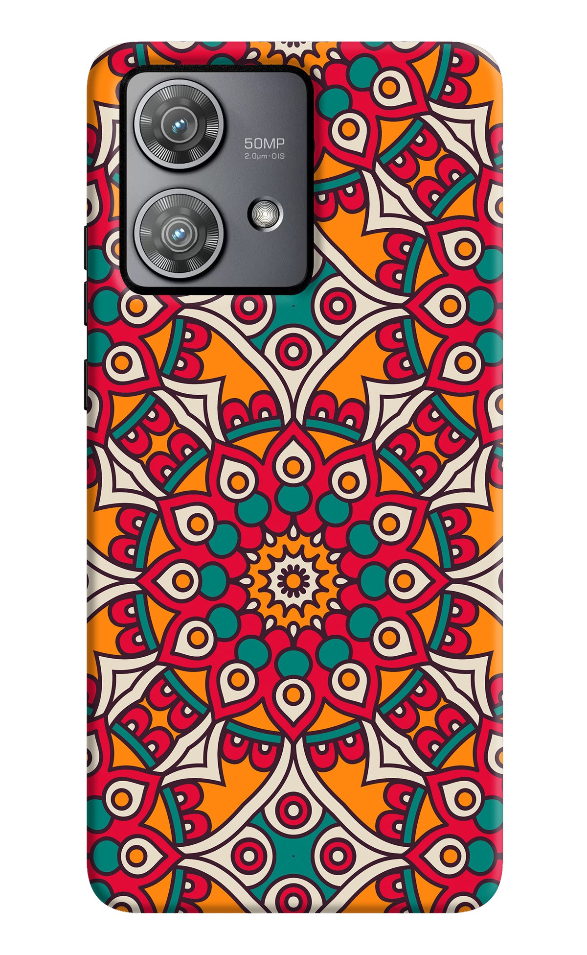 Mandala Art Moto Edge 40 Neo Back Cover