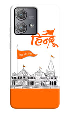 Jai Shree Ram Hindu Moto Edge 40 Neo Hard Case Back Cover by Casekaro