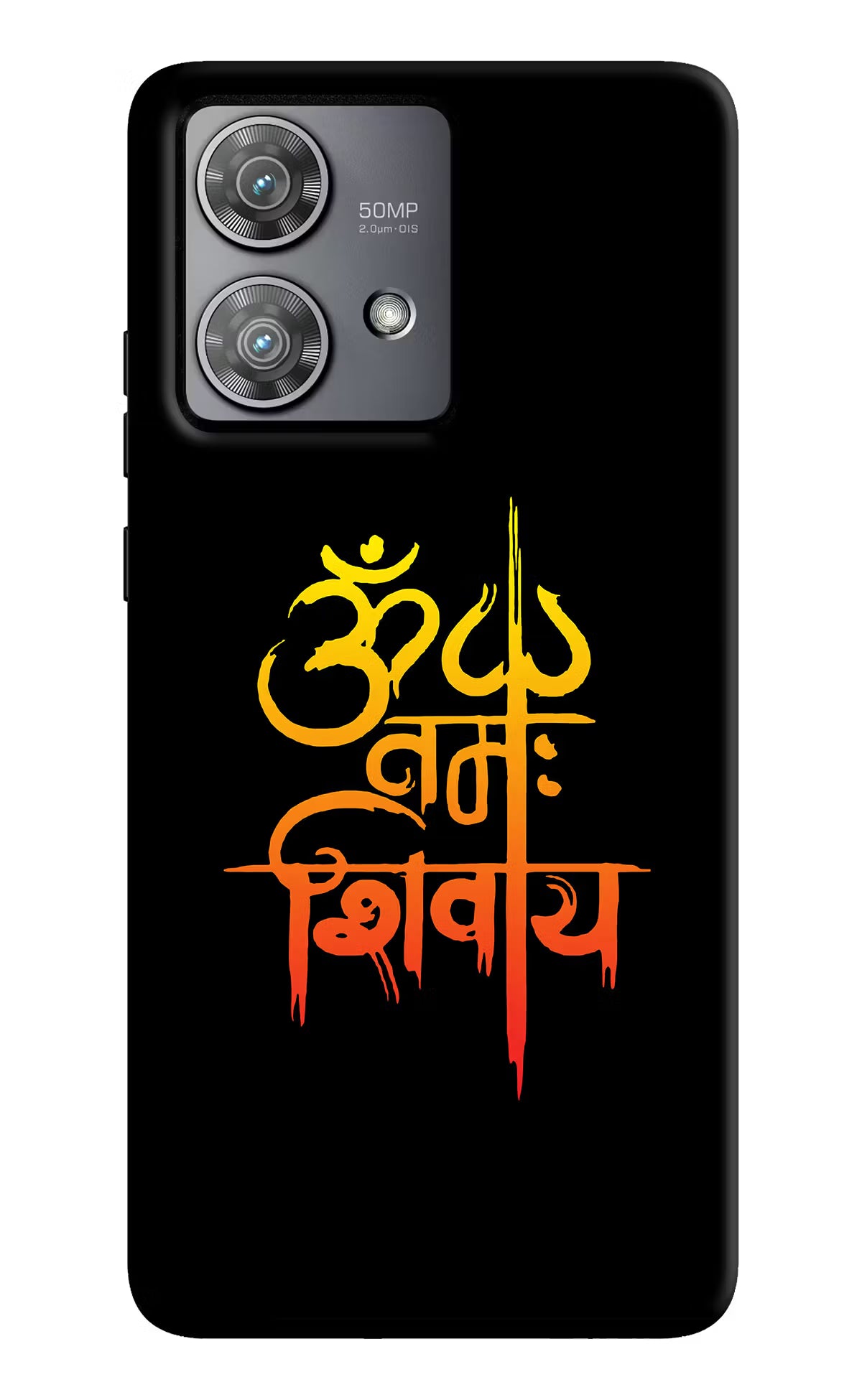 Om Namah Shivay Moto Edge 40 Neo Hard Case Back Cover by Casekaro