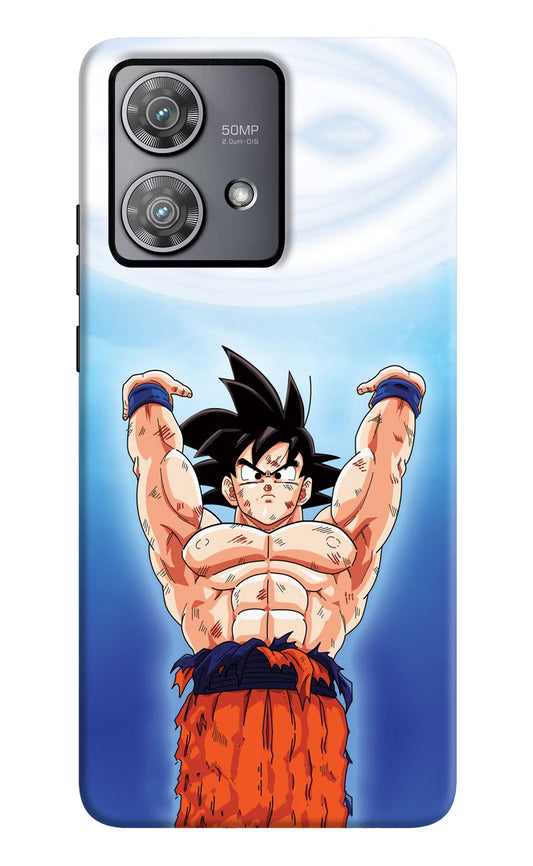 Goku Power Moto Edge 40 Neo Hard Case Back Cover by Casekaro