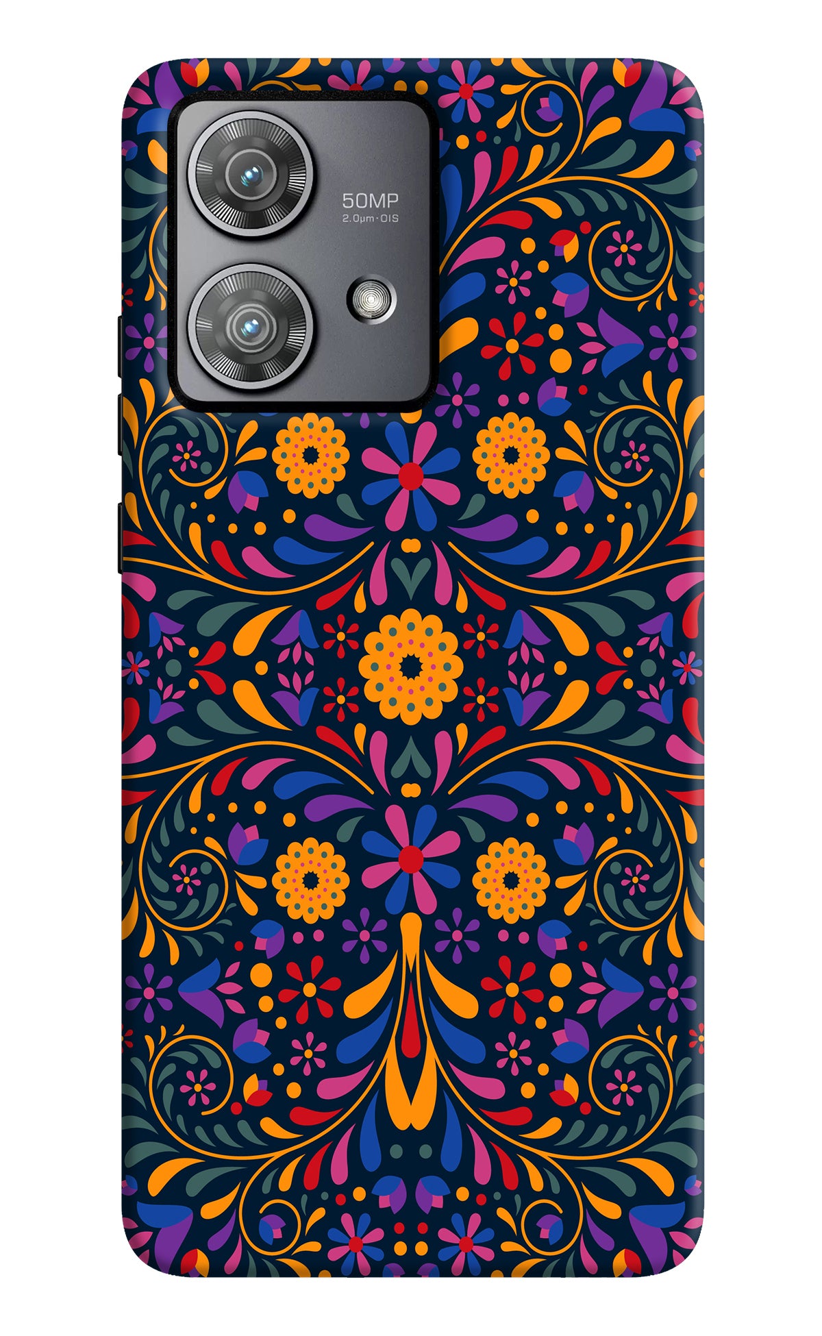 Mexican Art Moto Edge 40 Neo Back Cover