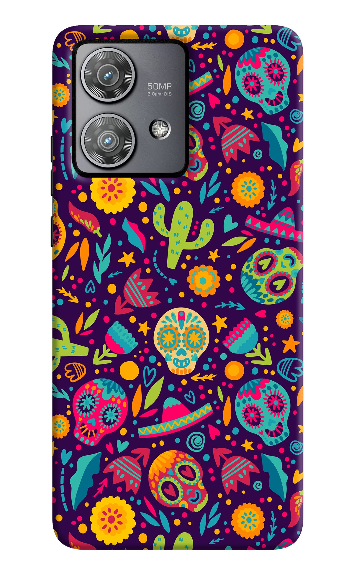 Mexican Design Moto Edge 40 Neo Back Cover