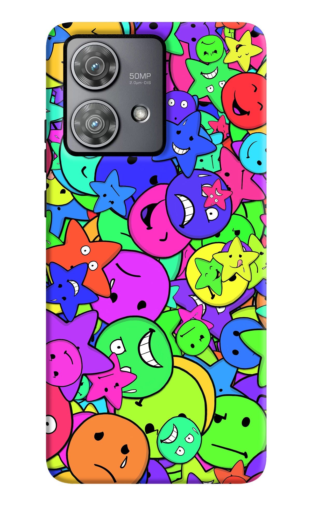 Fun Doodle Moto Edge 40 Neo Back Cover