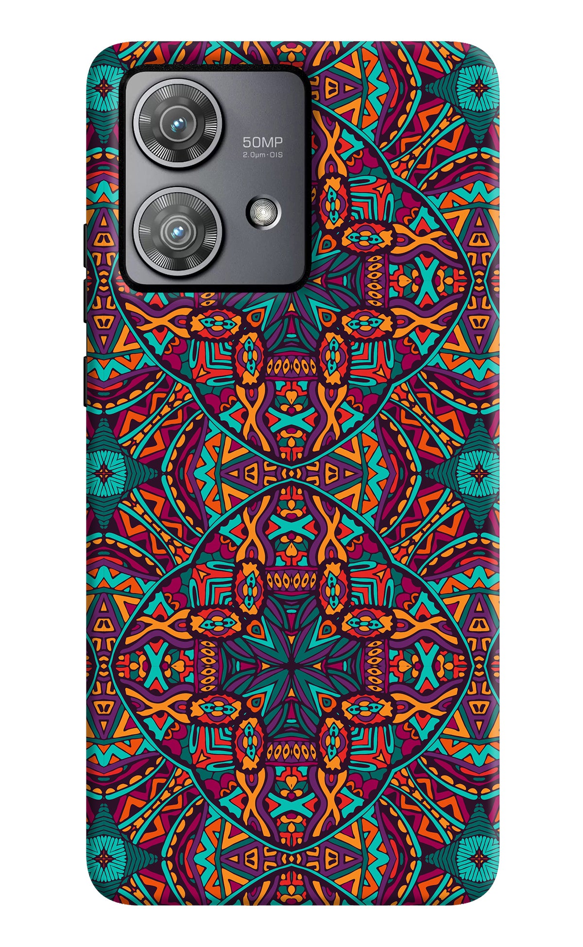 Colour Mandala Moto Edge 40 Neo Back Cover