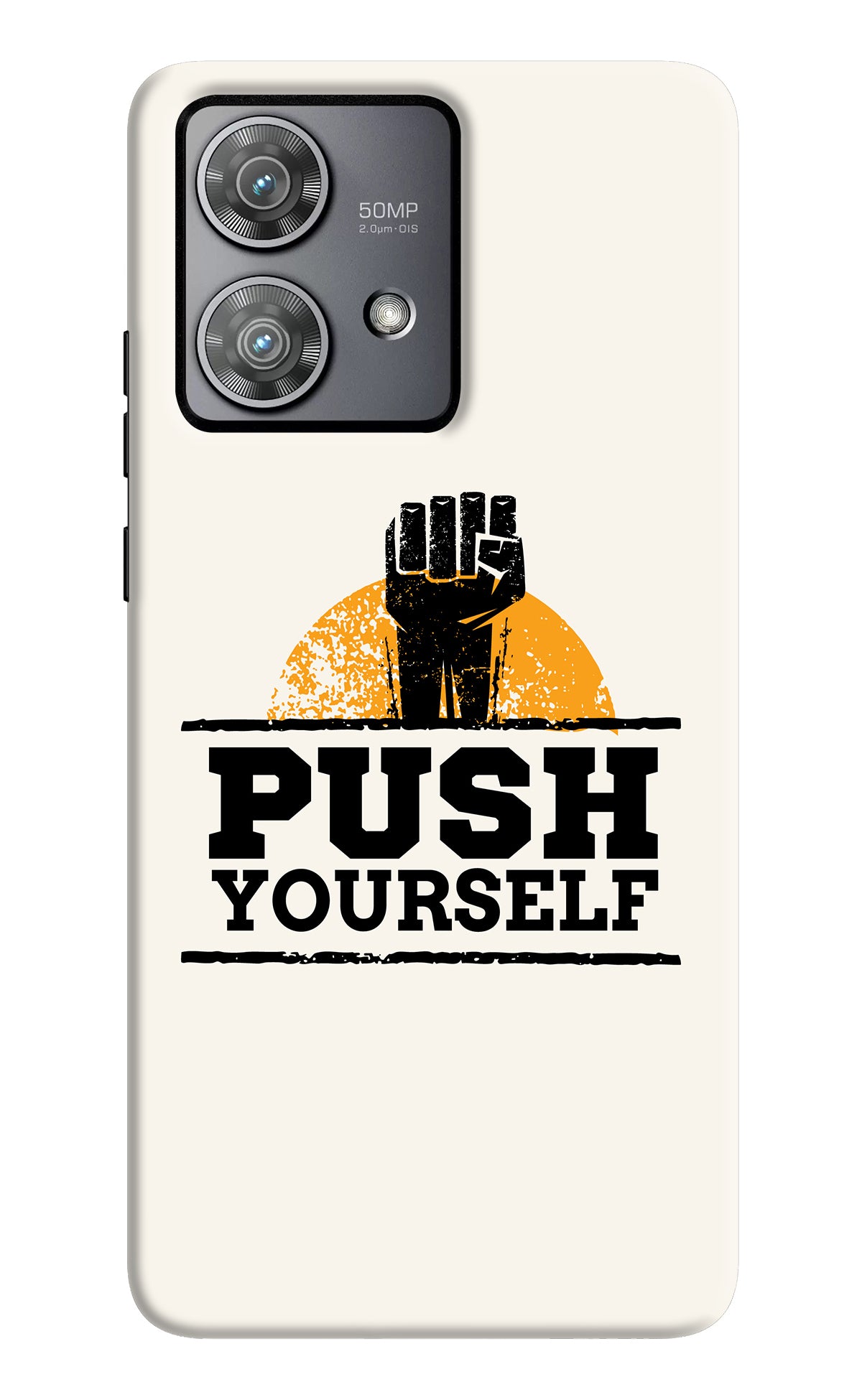 Push Yourself Moto Edge 40 Neo Back Cover