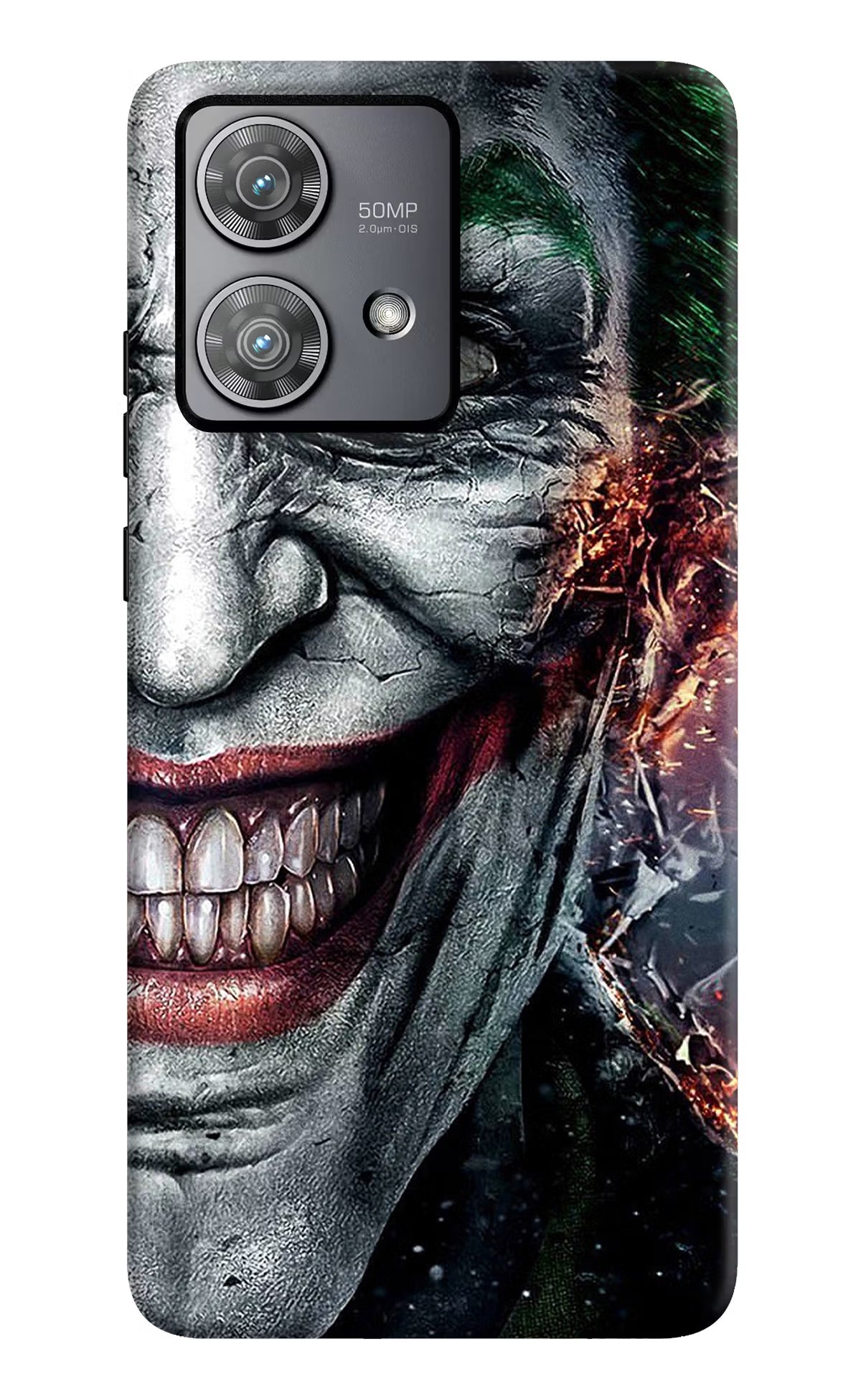 Joker Cam Moto Edge 40 Neo Hard Case Back Cover by Casekaro