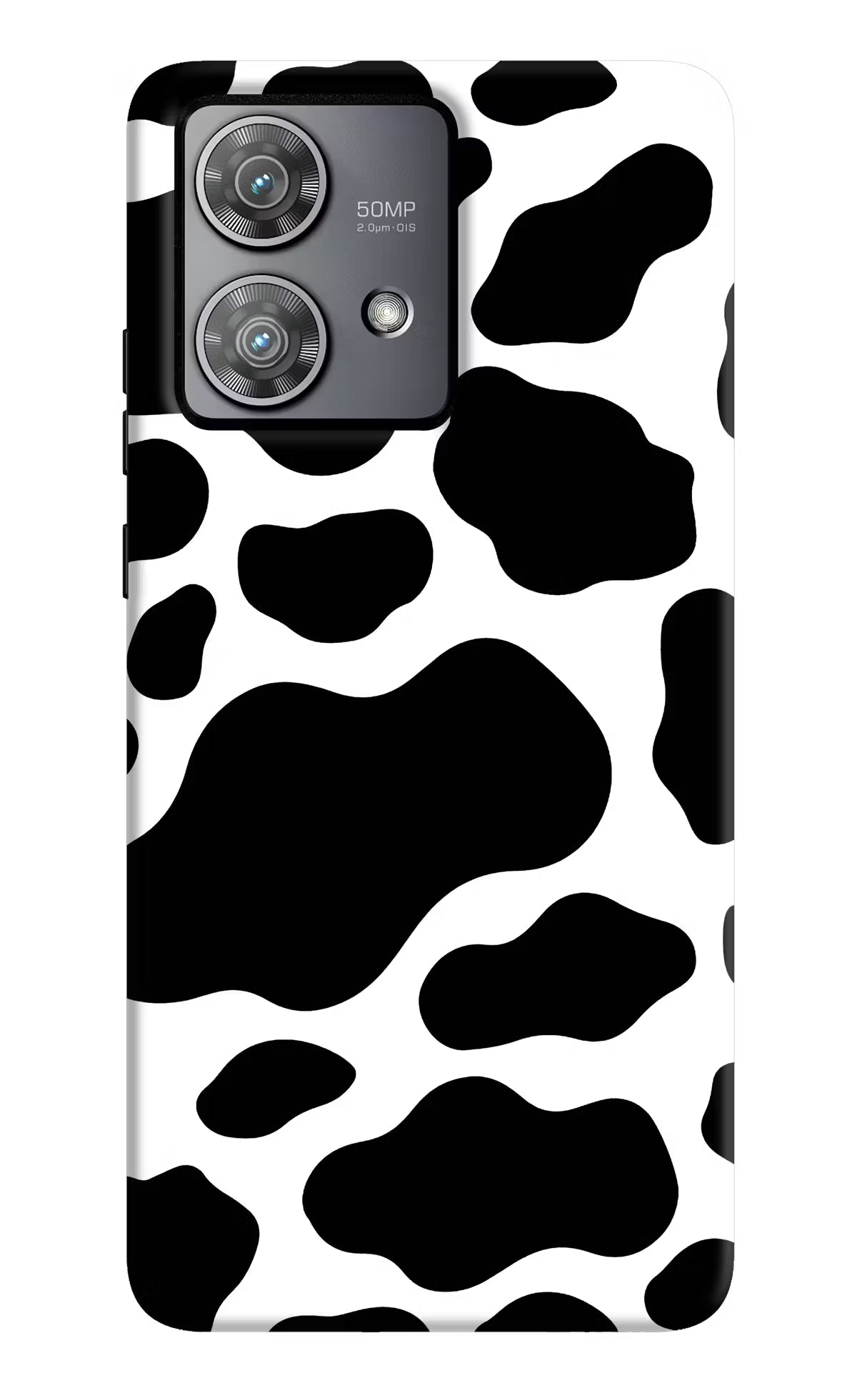 Cow Spots Moto Edge 40 Neo Hard Case Back Cover by Casekaro
