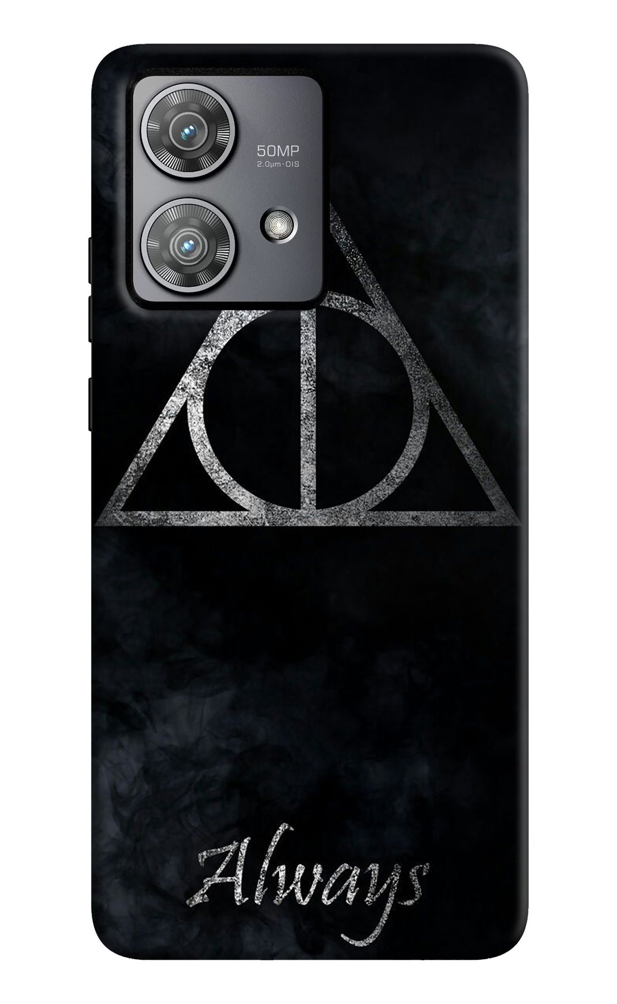 Deathly Hallows Moto Edge 40 Neo Back Cover