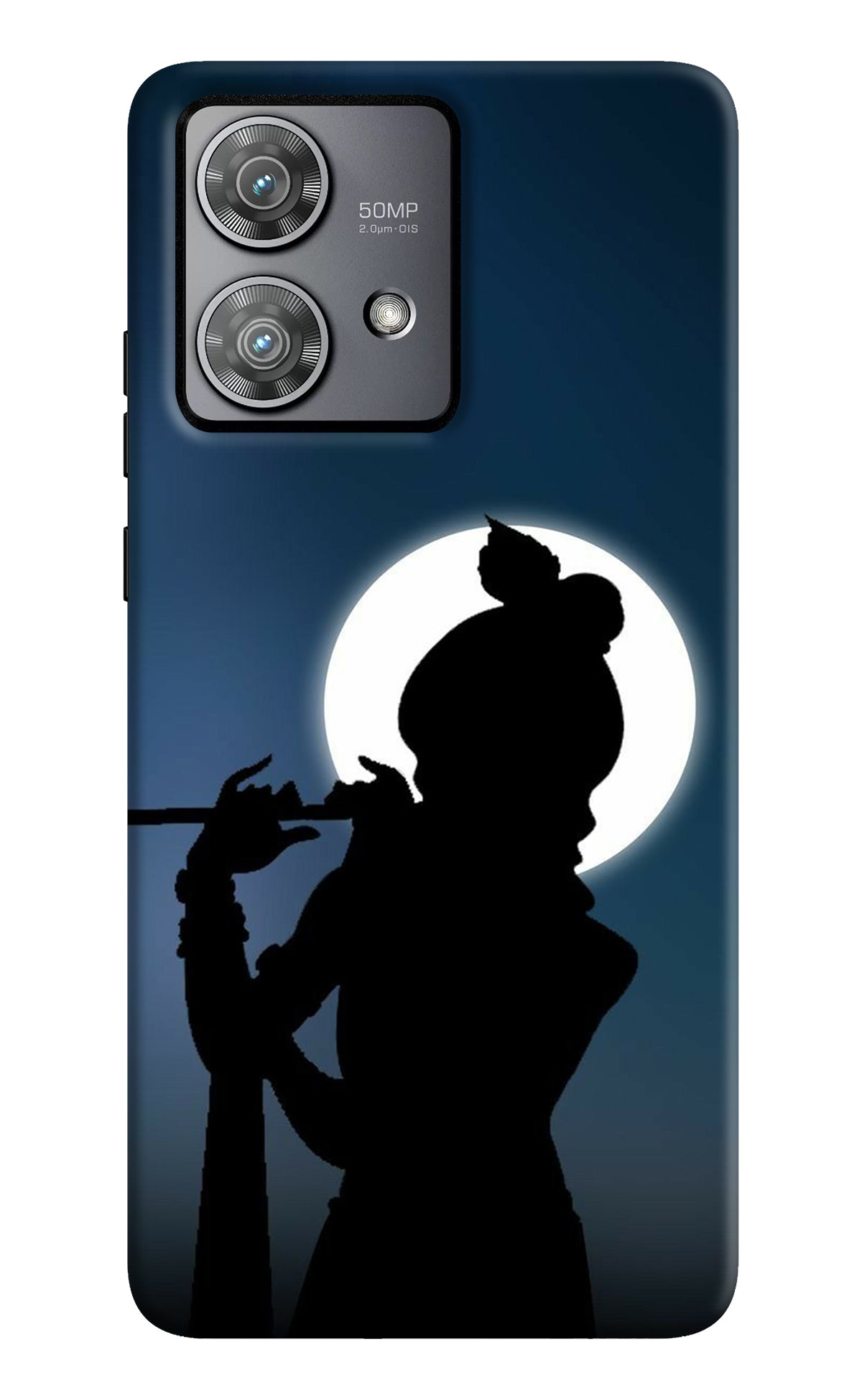 Shri Krishna Silhouette Moto Edge 40 Neo Back Cover