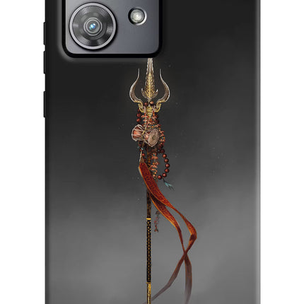 Shiv Trishul Moto Edge 40 Neo Hard Case Back Cover by Casekaro