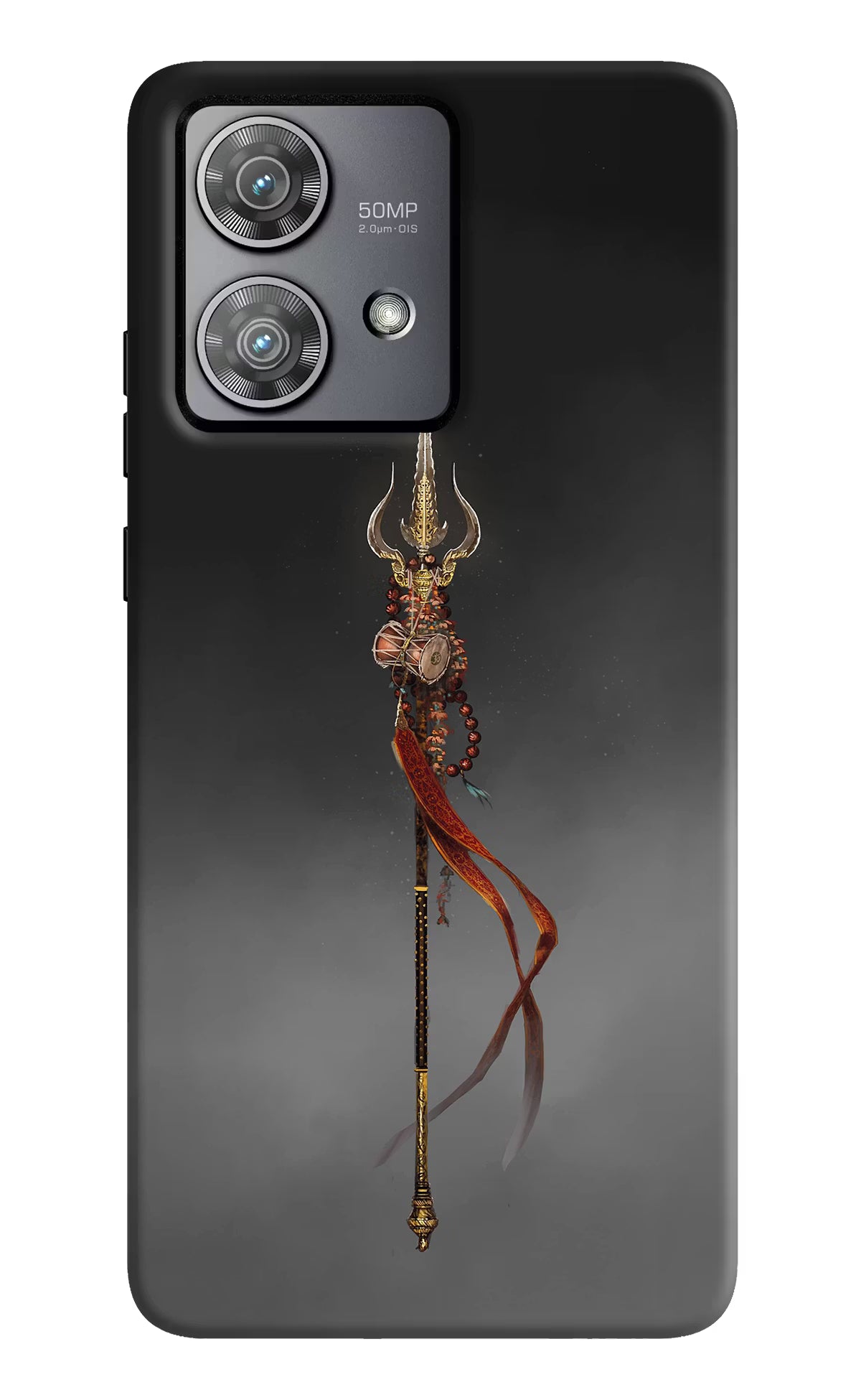 Shiv Trishul Moto Edge 40 Neo Hard Case Back Cover by Casekaro