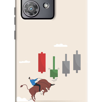 Bull Trading Momentum Moto Edge 40 Neo Hard Case Back Cover by Casekaro