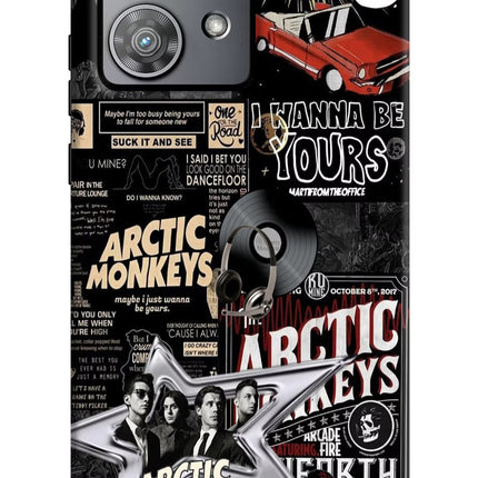 Arctic Monkeys Moto Edge 40 Neo Hard Case Back Cover by Casekaro