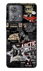 Arctic Monkeys Moto Edge 40 Neo Hard Case Back Cover by Casekaro