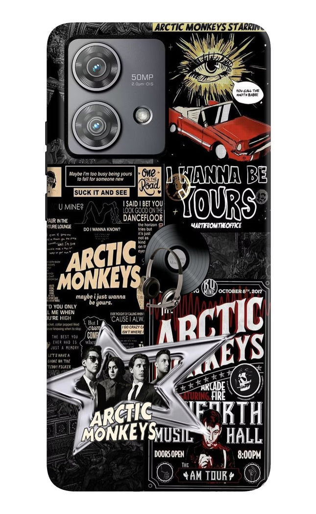 Arctic Monkeys Moto Edge 40 Neo Hard Case Back Cover by Casekaro