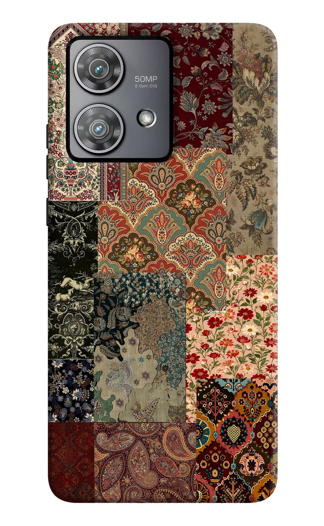Desi Print Moto Edge 40 Neo Hard Case Back Cover by Casekaro