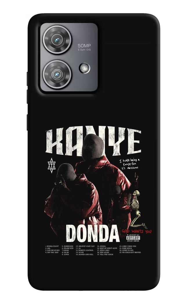 Donda Kanye West Moto Edge 40 Neo Hard Case Back Cover by Casekaro