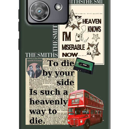 The Smiths Moto Edge 40 Neo Hard Case Back Cover by Casekaro