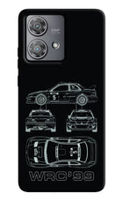 WRC'99 Moto Edge 40 Neo Hard Case Back Cover by Casekaro