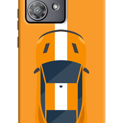 Highway Pursuit Moto Edge 40 Neo Hard Case Back Cover by Casekaro