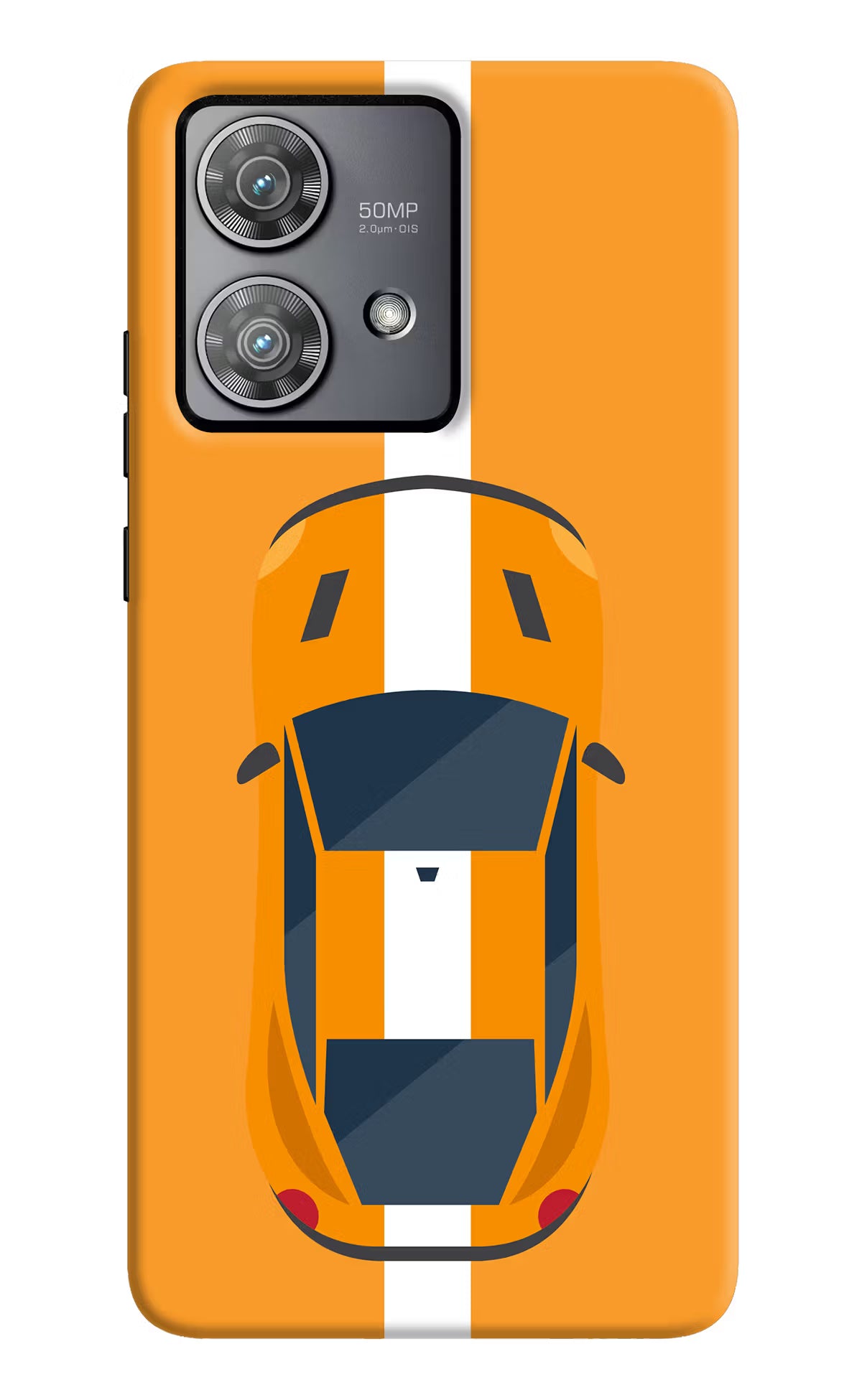 Highway Pursuit Moto Edge 40 Neo Hard Case Back Cover by Casekaro