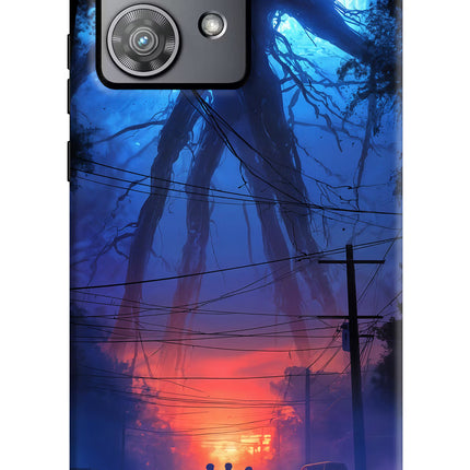 Ordinary Things Shadow Moto Edge 40 Neo Hard Case Back Cover by Casekaro