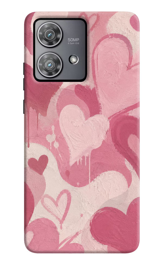 Hearty case Moto Edge 40 Neo Hard Case Back Cover by Casekaro