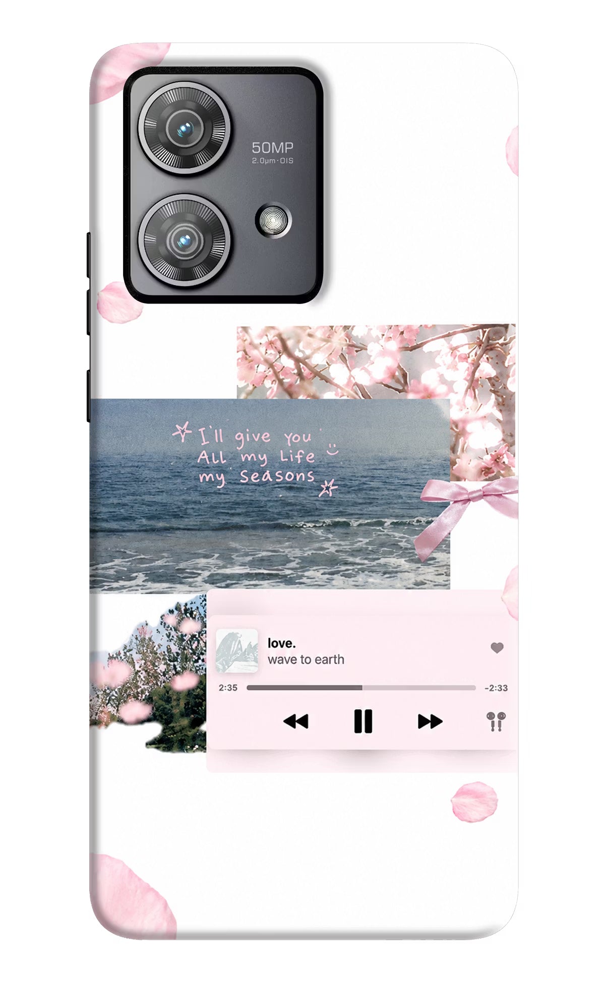 Wave to earth Moto Edge 40 Neo Back Cover