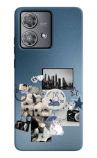 Miffy Moto Edge 40 Neo Hard Case Back Cover by Casekaro