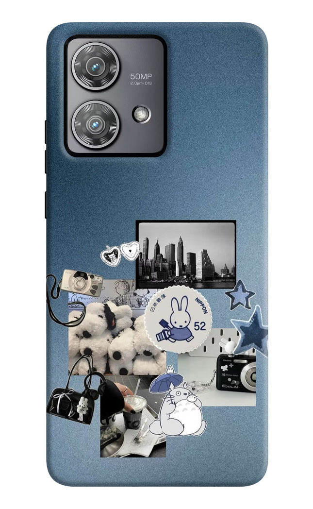 Miffy Moto Edge 40 Neo Hard Case Back Cover by Casekaro