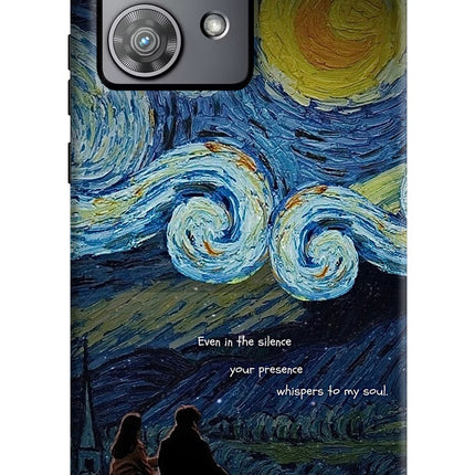 Softcore Moto Edge 40 Neo Hard Case Back Cover by Casekaro
